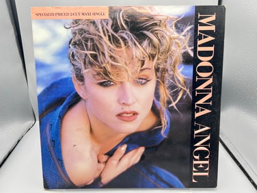 1985 Madonna Angel 45 RPM Maxi Single Vinyl Record - 0-20335