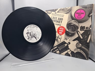 1977 Alice Cooper Lace And Whiskey Vinyl Album - BSK 3027
