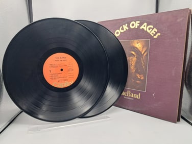 1972 The Band Rock of Ages (The Band In Concert) Repress Vinyl Album - SABB-11045