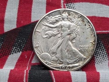 1947-D Walking Liberty Half Dollar