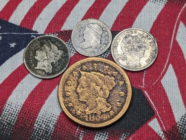 Grab Bag of Various Vintage U.S. Coins