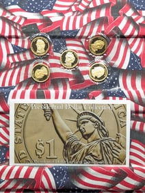 Presidential Dollar Collection in Gem Proof Condition