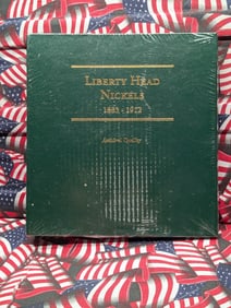 *EMPTY* Liberty Head V-Nickel Collector's Album - Sealed