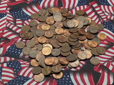 1 Lb. of 1981 & Earlier Copper Lincoln Memorial Cents