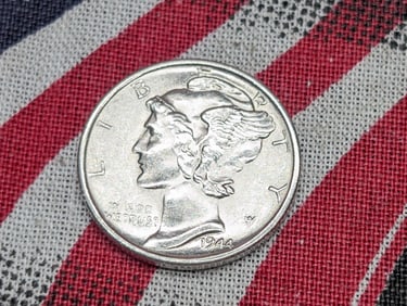 1944-S Mercury Silver Dime *BU*