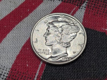 1942-S Mercury Silver Dime *GEM BU*