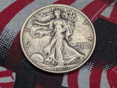 1920 Walking Liberty Half Dollar *VF+*