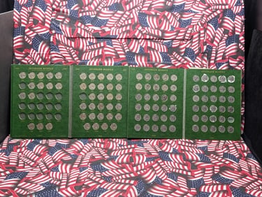 Partial 1938-1989 Jefferson Nickel Collection in Album "NO SILVER COINS"