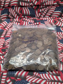 Bag of 1,000 Lincoln Wheat Cents