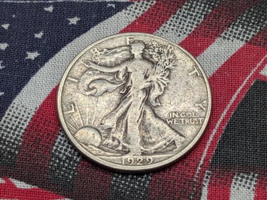 1929-D Walking Liberty Half Dollar *VF+*