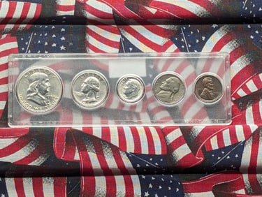 1954 Year Coin Set in Whitman Case