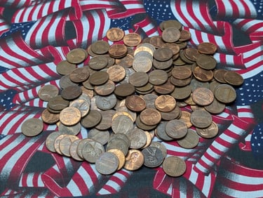 1 Lb. of 1981 & Earlier Copper Lincoln Memorial Cents