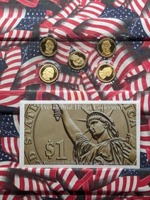 Presidential Dollar Collection in Gem Proof Condition