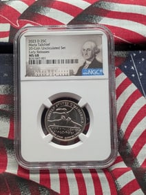 2023-D Maria Tallchief Quarter - NGC MS68 *Early Release*