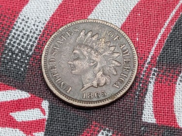 1865 Indian Head Cent *VF+*
