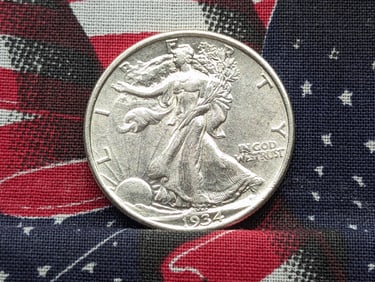 1934 Walking Liberty Half Dollar *AU+*