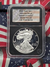 2015-W PROOF American Silver Eagle - Guaranteed Genuine PCS Stamps & Coins