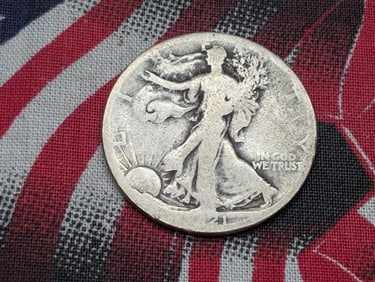 1921-S Walking Liberty Half Dollar *SEMI-KEY DATE*
