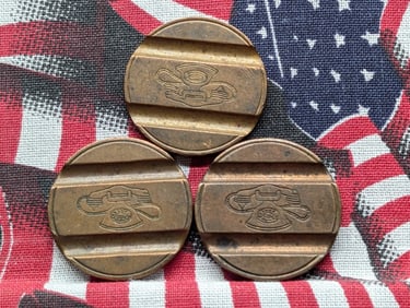 (3) Telephone Tokens 