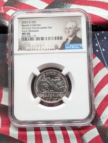 2023-D Bessie Coleman Quarter - NGC MS68 *Early Release*