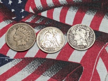 Grab Bag of Various Vintage U.S. Coins