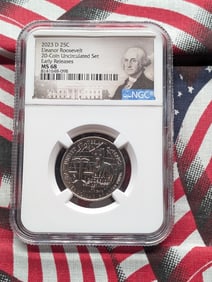 2023-D Eleanor Roosevelt Quarter - NGC MS68 *Early Release*
