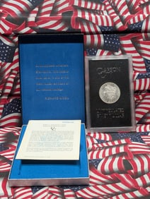 1978-Carson City Morgan Silver Dollar - Uncirculated in OGP w/ COA