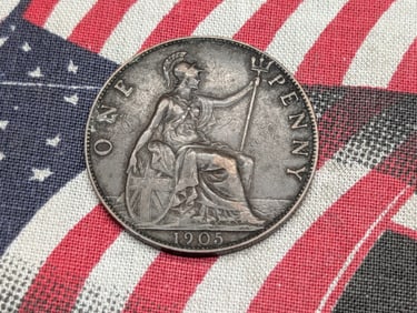 1905 Great Britain Large Cents 
