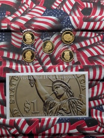 Presidential Dollar Collection in Gem Proof Condition