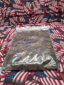 Bag of 1,000 Lincoln Wheat Cents