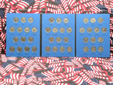 1965-1987 Washington Quarter Collection in Whitman Album (FULL) 41 Coins