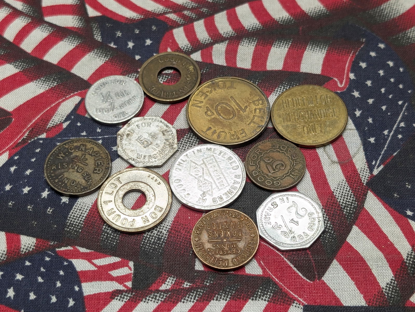 (11) Trade Tokens  (1 of 4)