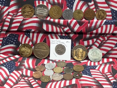 (24) Gaming & Misc Tokens 