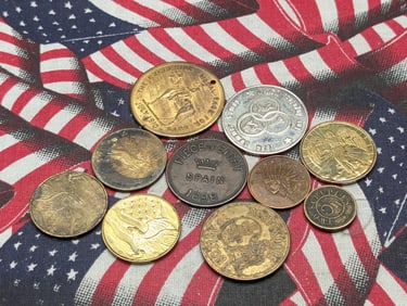 (10) Good Luck Tokens 