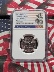 2023-S Eleanor Roosevelt Quarter - NGC MS67 *Early Release*
