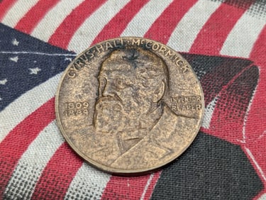 1831 - 1931 Centennial of the Reaper - International Harvester Token 