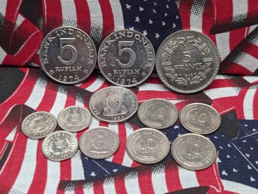 (12) Foreign Coins 