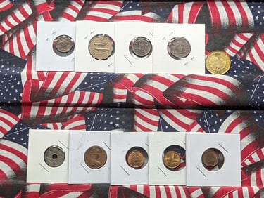 (10) Foreign Coins 