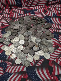 195 Mixed Date Canadian Nickels 