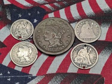 Grab Bag of Various Vintage U.S. Coins