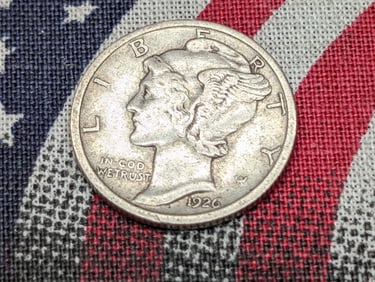 1926-D Mercury Silver Dime *XF+*