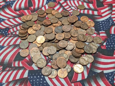 1 Lb. of 1981 & Earlier Copper Lincoln Memorial Cents