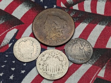 Grab Bag of Various Vintage U.S. Coins