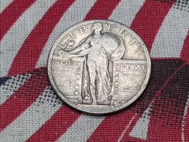 *KEY DATE* 1923-S Standing Liberty Quarter