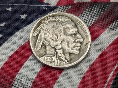 1920-S Indian Head Buffalo Nickel *VF*