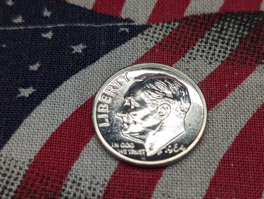 1964 PROOF Roosevelt Silver Dime