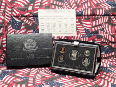 1993-S U.S. Mint Premier Silver Proof Set in OGP w/ COA