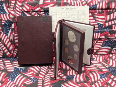 1983-S U.S. Mint Prestige Set in OGP w/ COA - Includes Olympic Discus Thrower Commemorative Silver D