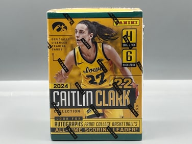 2024 Panini Caitlin Clark Collection Basketball Factory Sealed Blaster Box