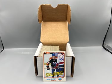1981-82 Topps Hockey West Complete Set W/ 2nd Year Gretzky